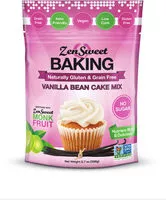 Mängden socker i Vanilla bean cake mix