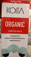 Mängden socker i Koita Organic Cow Milk Low Fat