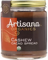 Mängden socker i Cashew cacao spread