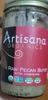 Mängden socker i Raw pecan butter