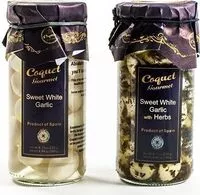 Mängden socker i Marinated spanish sweet white garlic by coquet classic