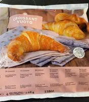 Mängden socker i Croissant vuoto