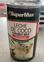 Mängden socker i Leche de Coco sin azucar