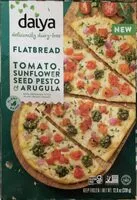 Mängden socker i Tomato, Sunflower Seed Pesto & Arugula Flatbread