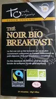 Mängden socker i Thé noir bio breakfast 24 dos