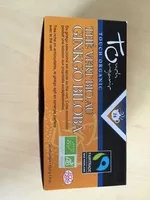 Mängden socker i Thé vert bio au Ginkgo Biloba