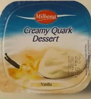 Mängden socker i Creamy Quark Dessert Vanilla