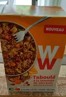 Mängden socker i tamoule semoule de sarrasin