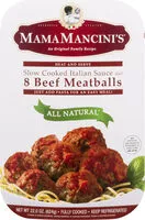 Mängden socker i Mama Mancini’s Italian Style Sauce and Beef Meatballs