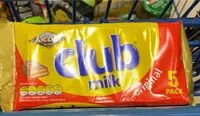 Mängden socker i Club milk
