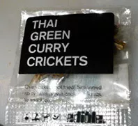 Mängden socker i Thai green curry crickets