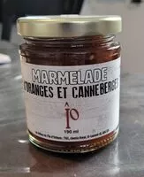 Mängden socker i Marmelade oranges et canneberges