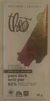 Mängden socker i 85% Pure Dark Chocolate