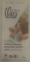 Mängden socker i 45% Salted Almond Milk Chocolate