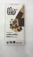 Mängden socker i 70% Coffee Toffee Dark Chocolate Bar
