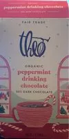 Mängden socker i Theo organic peppermint drinking chocolat
