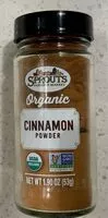 Mängden socker i Organic Cinnamon Powder