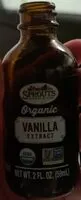 Mängden socker i Organic Vanilla Extract