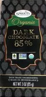 Mängden socker i Organic Dark Chocolate 85%