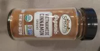 Mängden socker i Sprouts Organic Vietnamese Cinnamon