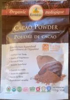 Mängden socker i Poudre de cacao biologique