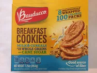 Mängden socker i Breakfast Cookies Mill & Cereals