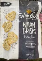 Mängden socker i Naan Crisp