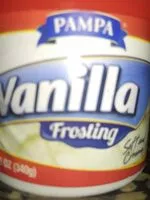 Mängden socker i Pampa, vanilla frosting