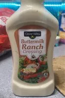Mängden socker i Buttermilk ranch dressing