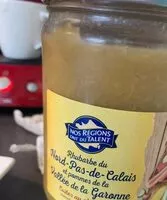 Mängden socker i Compote rhubarbe pomme