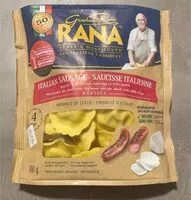 Mängden socker i Ravioli saucisse italienne