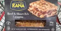 Mängden socker i Beef and Short Lib Lasagna