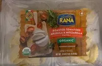 Mängden socker i Roasted Tomatoes Arugula & Mozzarella Ravioli Organic
