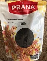 Mängden socker i Raisin