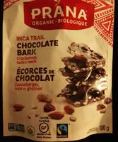 Mängden socker i Écorces de chocolat _ canneberges, noix et graines