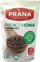 Mängden socker i Organic whole kblack proactiv chia + probiotics