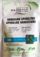 Mängden socker i Spiruline hawaïenne