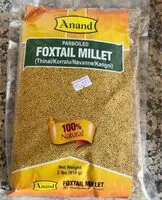 Mängden socker i Foxtail millet