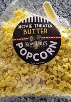 Mängden socker i Movie Theater Butter Popcorn