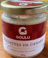 Mängden socker i Rillettes de canard