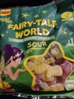 Mängden socker i Fairy-tale world sour vegan gummy sweets