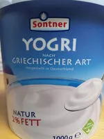 Mängden socker i Yogri nach Griechischer Art