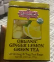 Mängden socker i Organic ginger lemon green tea