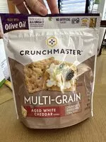 Mängden socker i crunch master multi-grain aged white cheddar