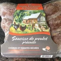 Mängden socker i Saucisse de poulet