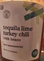 Mängden socker i Tequila lime turkey chili with beans