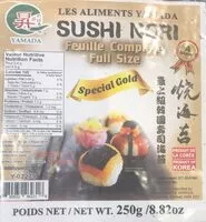 Mängden socker i Feuille de Nori