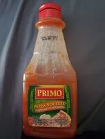 Mängden socker i primo pizza sauce