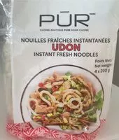 Mängden socker i UDON Instant fresh noodles