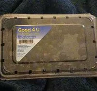 Mängden socker i Blueberries